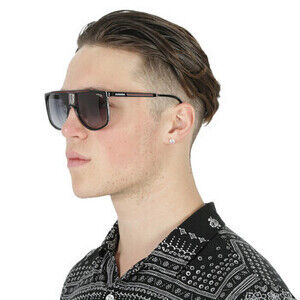 NWT Carrera Grey Shaded Pilot Men's Sunglasses CARRERA 1056/S 0OIT/9O 61